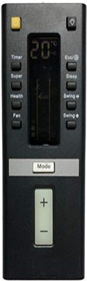 mumax AC Remote Compatible for  Split AC Remote Control (AC-204) IFB Remote Controller(Black)