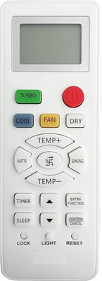 NixGlobal V9014557-1 AC Remote Compatible with HAIER AC Remote Controller(White)