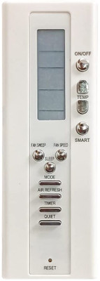 7SEVEN Compatible for Blue Star AC Remote Original 119A Model Suitable 1 1.5 2 Ton Split and Window ac BLUE STAR Air Conditioners Remote Controller(White)