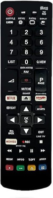 Tech Vibes LG AKB75095303 Remote Compatible with Lg Smart Tv LED OLED LCD UHD Television AKB75095303 LG TV Remote Controller(Black)