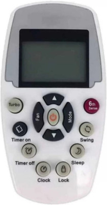 RISHI ENTERPRISES THIS REMOTE IS COMPATIBLE FOR  AC REMOTE (110A) WHIRPOOL Remote Controller(White)
