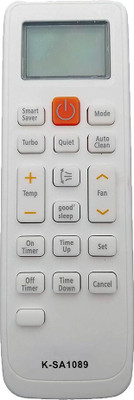 RESORB RE 90B SAMSUNG Compatible for Samsung Split /Window Air conditioner Remote Controller(White)