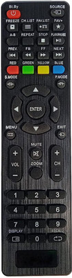 BhalTech LCD LED TV Remote Control Compatible for Mitashi Tv Remote Controller(Black)