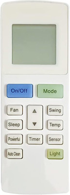 Audus AC Remote Control Compatible for Window and Split AC O General AC Remote Controller(White)