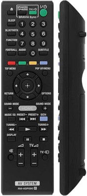 InheriTech  Remote for Sony AV System Model RM-ADP090 Home Theater Remote Controller(Black)