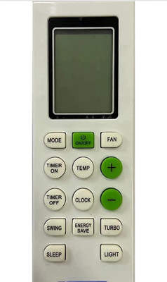 OKDEAL 1 Year Warranty AC266 AC Remote Compatible for BLUE STAR AC Remote Controller(White)