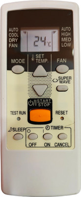 Ehop AR-RCD2E Compatible Remote control for Window AC 2TON O General Remote Controller(White)