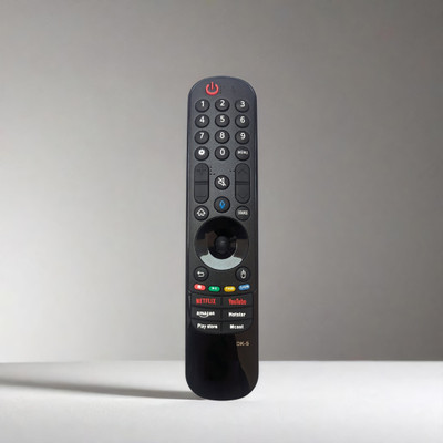 Narayan enterprises LG Tv Remote Compatible with Lg Magic Remote DK-5 Model Streamlined Remote LG Remote Controller(Black)