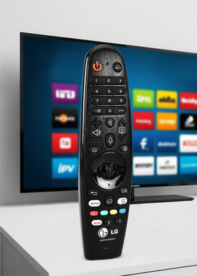 UnifieD HousE Voice Magic Remote AKB75855501 for LG Smart TV Magic Remote Replacement AN-MR20GA MR19BA MR18BA MR650A, with Pointer Function Remote Controller(Black)