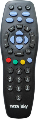 Harsh Enterprises TATA Play Set top box Remote control unversal remote Tata sky Dth box remote satlelite Dth box remote control with Battery Free Direct to Home Remote Controller(Black) Harsh Enterprises TATA Play Set top box Remote control unversal remote Tata sky Dth box remote satlelite Dth box remote control with Battery Free Direct to Home Remote Controller(Black)