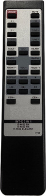 SHIELDGUARD Remote Control 645 Compatible for Intex Home Theater System Remote Controller(Black)