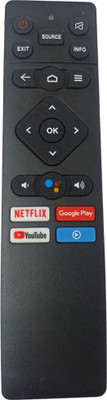 Ehop Compatible Remote Control for Smart led LCD tv without Voice Function Panasonic Remote Controller(Black)