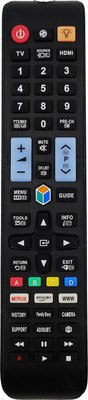 Techleo Samsung Remote compatible with  Samsung TV Remote Controller(Black)