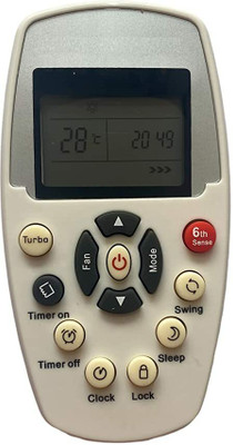 LUNAGARIYA AC Remote No.110 , Compatible with  AC Remote Control WHIRLPOOL Remote Controller(White)