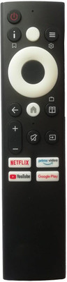 ANM Non-Voice Remote compatible for Sansui / VISE / CROMA Android Smart TV VERFY ON CUSTOMER CARE Remote Controller(Black)