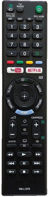 Rohit Electronics Remote Control Compatible with  Smart LCD LED Tv Sony Remote Controller(Black)