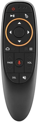 LUNAGARIYA Compatible Voice Remote Control for G10, TV Remote . Android Remote Controller(Black)