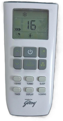 BSPS AC-307 AC Remote 5-in-1 Universal Converter Compatible with Godrej Split Godrej Ac Remote Controller(White)