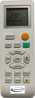 Kishore Traders Compatible Ac Remote Control For  Godrej Ac Remote Controller(White)