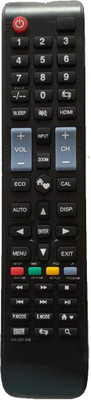 TIZOQ Remote Control Compatible for No.ULD-124 EAirtec & Many More China Assemble LED TV Remote Controller(Black)