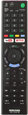 BhalTech UN179 RMT-TX300P LED LCD TV Universal Compatible for KD-65X7000F KD-55X7000F Sony Bravia Remote Controller(Black)