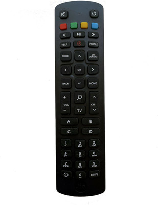 OG FIBRE-3 (without Voice Command) Remote Compatible with JIO FIBRE SET-TOP BOX Remote Controller(Black)