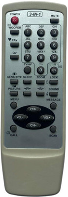 mumax Compatible/Replacement for  AC Remote Control (Model No VT-20) Videocon Remote Controller(Multicolor)