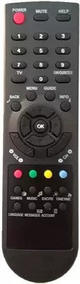 Wiofy Setup Box Compatible with  Remote Controller (Black) DEN Remote Controller(Black)