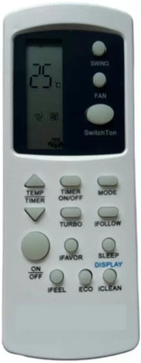 Paril Re- 31C Remote Compatible for Kelvinator Ac remote control Replacement for Kelvinator Ac (Exactly Same Remote Will Only Work) Remote Controller(White)