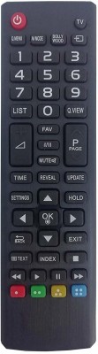 NixGlobal AKB72914641 AKB74475421 Remote Compatible with LG SMART LED LCD TV Remote Controller(Black)