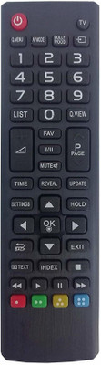 NixGlobal AKB72914641 AKB74475421 Remote Compatible with LG SMART LED LCD TV Remote Controller(Black)