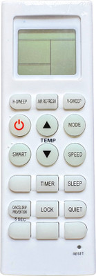 MechFox AC Remote Control Compatible Split/Window Air Conditioner | Model No. AC-36E | Voltas Remote Controller(White)