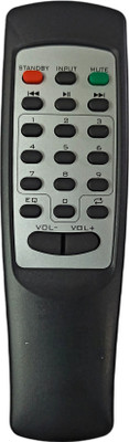 Ehop Compatible Remote Control for Home Theatre Intex Remote Controller(Black)