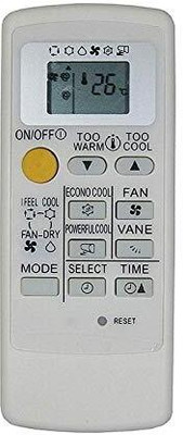 vcony AC Remote Control Compatible for  Air Conditioner Mitsubishi Remote Controller(White)