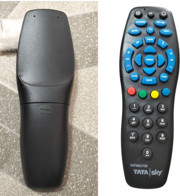 TM&W Compatible With Tata Sky SD / HD / HD+ Plus / 4K DTH Set Top Box. Remote Compatible Tata Sky Universal HD & SD Set top Box AlsoWorks with All TV TM&W Remote Controller(Black)