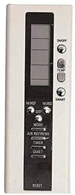 OKDEAL AC-119 AC Remote Compatible for BLUE STAR | VOLTAS AC Remote Controller(White)