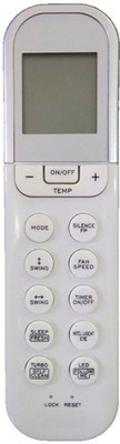 NixGlobal 196 AC Remote Compatible for ONIDA / KPRYO / MIDEA AC Remote Controller(White)