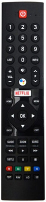 V4 Gadgets Compatible for Samsung Tv RemoteNEW Panasonic tv with Google Assistant Voice Command & Netflix hot Key.Pairing Must! Remote Controller(Black)