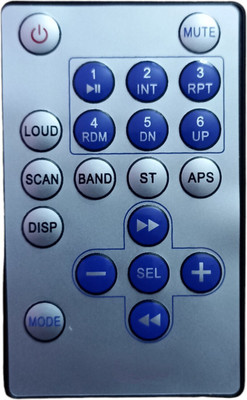 RE Dapic Mp3 remote Dapic Car Player Remote Controller(Silver)