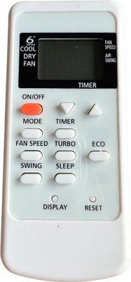MechFox Air Conditioner Remote Compatible with Split/Window AC Remote |AC-135A| WHIRLPOOL Remote Controller(White)