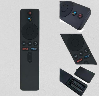 Fgkitoflex Compatible with MI Smart TV Remote with Voice Command MI TV Remote Controller m-i Remote Controller(Black)