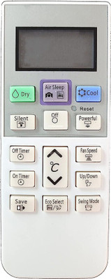 RESORB RE 168C HITACHI DRY Compatible for Midea, Voltas and Lloyd Air conditioner Remote Controller(White)