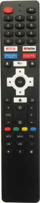 LipiWorld Smart LED TV (Non-Voice) Remote (Voice Not Work) Compatible For  Sansui Tv Remote Controller(Black)