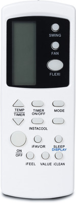 Narayan enterprises BPL Air Conditioner Remote Compatible for  Ac with intsacool Flexi IFEEL ICLEAN BPL Remote Controller(White)