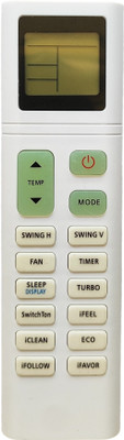 Harsh Enterprises YY-254 Compatible for Kelvinator AC Remote control Kelvinator AC Remote control with Battery Free Harsh Enterprises Remote Controller(White)