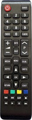 MechFox Television Remote Compatible LED/LCD TV Remote Control | RM-5 | Common Local Toshiba Remote Controller(Black)