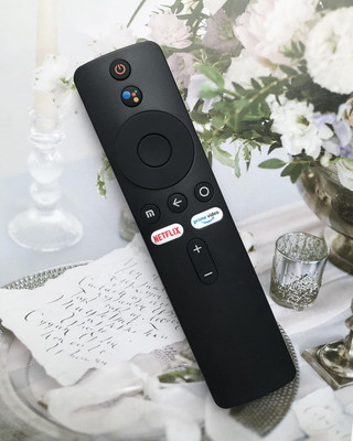 Lacdo Mi X Pro, X series, Mi 5A Bluetooth Voice Command Remote for M i Smart Android LED Tv For Devices Mi Android TV, Mi tv, Xiaomi Redmi Mi Smart Tv, MI Smart TV 4A Remote Controller(Black)