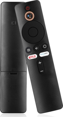 NeroEdge Mi X Pro, X series, Mi 5A Mi Remote Mi tv remote MI 4A High Quality LCD LED Smart TV Remote Control Compatible for Smart TV mi Netflix Prime Video Hot Keys, MI 4K Smart LED TV Remote XMRM00A Remote Controller(Black)