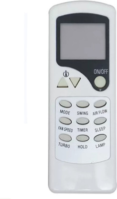 Ethex ® Re-7B Ac Remote compatible for Voltas Ac (Match all functions with your Remote before placing order) ( check all images) Remote Controller(White)
