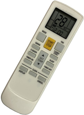 mumax Compatible/Replacement AC Remote Control ( AC RemoteModel no.213M) Marq Remote Controller(White)